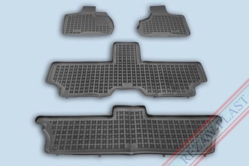 Rezaw černé gumové autokoberce Chrysler Grand VOYAGER 7 místný 2001-2007 (203601)