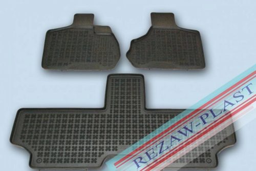 Rezaw černé gumové autokoberce Chrysler VOYAGER 5 místný 2001-2007 (203601A)