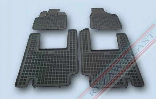 Rezaw černé gumové autokoberce Chrysler VOYAGER 5 místný 2005-tól (203701A)