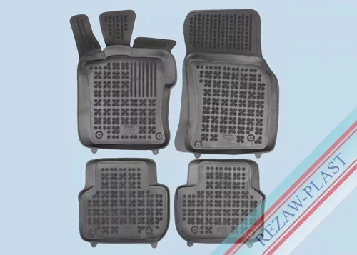 Rezaw černé gumové autokoberce Jaguar XF II (X260) 2015 -sedan, kombi(hybrid také)