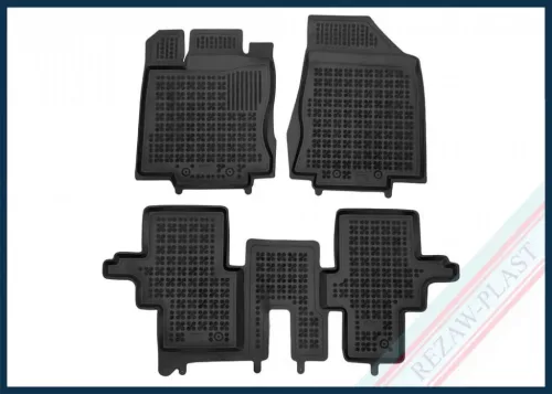 Rezawplast s vysokým okrajem Gumové autokoberce /hótálca INFINITI QX60 I 2013-2020