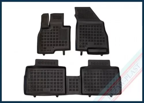 Rezawplast s vysokým okrajem Gumové autokoberce /hótálca Jaecoo 7 2023- Kromě Phev