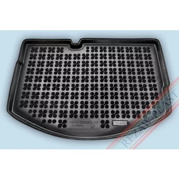   Rezaw černé guma Gumová vana do kufru CITROEN C3 II 2009-2016 (230130)