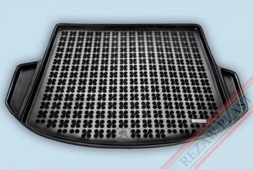 Rezaw černá guma Gumová vana do kufru HYUNDAI SANTA FE III SUV 5 míst, 7 míst (3 řady sedadel