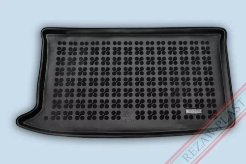 Rezaw černá guma Gumová vana do kufru HYUNDAI i20 II Hatchback Prémiový csomagtér, legfelső emelet