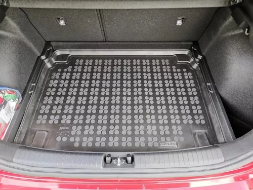 Rezaw černé guma Gumová vana do kufru Kia CEED III (CD) Hatchback dolní zásobník 2018-tól (230756)