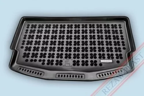 Rezaw černé guma Gumová vana do kufru NISSAN NOTE II Hatchback s horní miskou 2013-tól (231032)