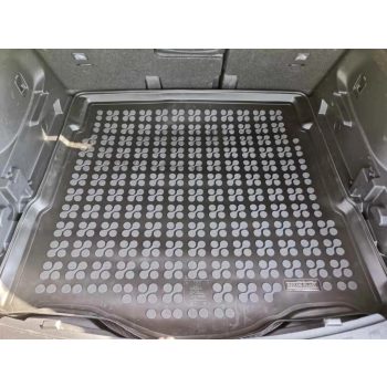   Rezaw černá guma Gumová vana do kufru NISSAN X-TRAIL III T32 SUV s dolní miskou, před faceliftem 2013-2