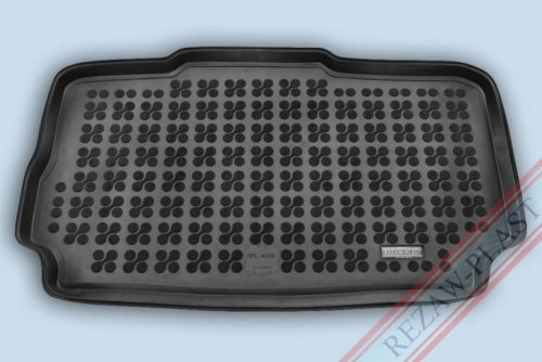Rezaw černá guma Gumová vana do kufru OPEL MERIVA II B Minivan podlahová rohož, posuvné zadní __