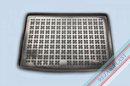 Rezaw černá guma Gumová vana do kufru OPEL Astra V K Hatchback felső tálcás, pótkerékkel szerelt