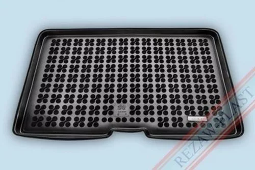 Rezaw černá guma Gumová vana do kufru RENAULT CAPTUR I Crossover s dolní miskou 2013-2019 (231373)