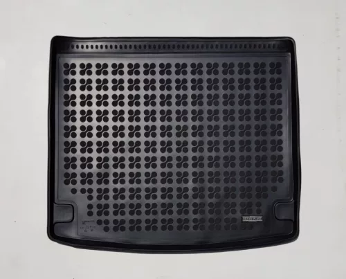 Rezaw černé guma Gumová vana do kufru SKODA KAROQ 4x4 s pohonem, s rezervním kolem 2017-tól