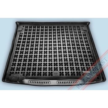   Rezaw černé guma Gumová vana do kufru VOLKSWAGEN CADDY LIFE kombi 5 osobní, 7 místný třetí