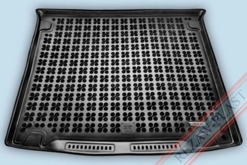 Rezaw černé guma Gumová vana do kufru VOLKSWAGEN CADDY LIFE kombi 5 osobní, 7 místný třetí