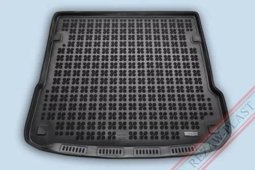 Rezaw černá guma Gumová vana do kufru Audi Q7 I SUV 5 míst 2005-2015 (232020)