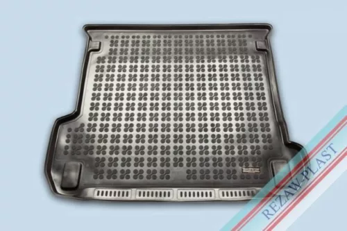 Rezaw černá guma Gumová vana do kufru Audi Q7 II SUV 7 míst (3 řady sedadel složené) 2015-tól (232