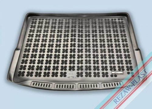 Rezaw černá guma Gumová vana do kufru Bmw X1 F48 Crossover bez posuvné pohovky 2016-tól (2