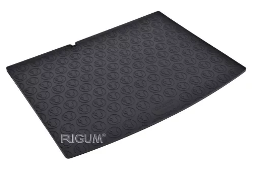 Eco černé guma Gumová vana do kufru cca 1 cm peremem Kia E-Niro Crossover 2018-2022