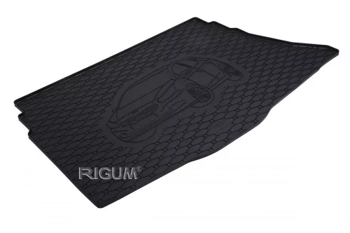 Eco černé guma Gumová vana do kufru cca 1 cm peremem Kia Ceed Hatchback 2012-2018