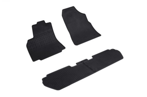 Eco přesně padnoucí Gumové autokoberce CITROEN Berlingo II. 2008-2019 5 míst, s držákem na nápoje vzadu, PEUGEOT Partner II. 2008-2019 5 míst, s držákem na nápoje vzadu