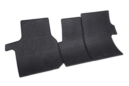 Eco přesně padnoucí Gumové autokoberce VOLKSWAGEN Crafter 2017- 2 nebo 3 sedadlové, pouze pro přední sedadla