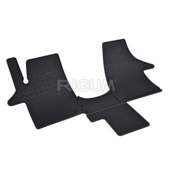   Eco přesně padnoucí Gumové autokoberce VOLKSWAGEN T5 -T6 Bus/Transporter 2003- pouze pro přední sedadla