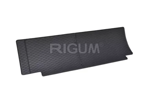 Eco přesně padnoucí gumové autokoberce FORD Custom 2024- Pouze pro 3. řadu sedadel! Verze s plastovou podlahou! Sedadlo nelze posouvat!