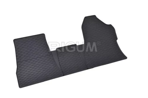 Rigum přesně padnoucí Gumové autokoberce RENAULT Master IV 2024- 2 nebo 3 sedadlové, pouze pro přední sedadla
