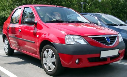 Sportovní Dacia Logan Sportovní deflektor větru sada přední+zadní na okno, 4 ks 4 2004-2012