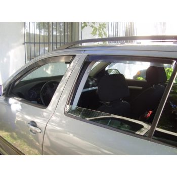   Sporty SKODA Octavia II Sporty deflektor větru sada přední+zadní na okno, 4 ks 5 2004-2012