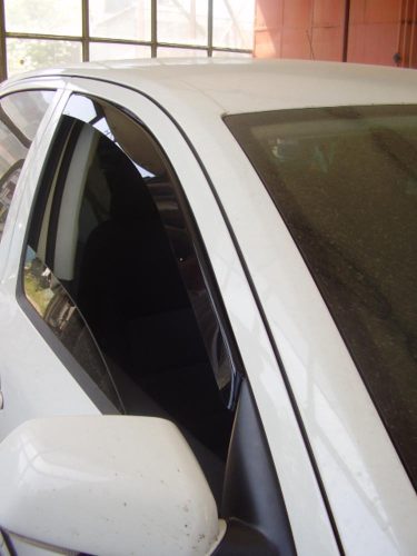 Sporty 2 vícekusový Deflektor větru SKODA Octavia II 4-dverový 2004-2013, SKODA Octavia II 5-dverový 2004-2013,