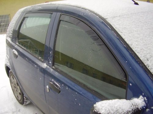 Sportovní FIAT Punto Sportovní deflektor větru sada přední+zadní na okno, 4 ks 5 1999-2009