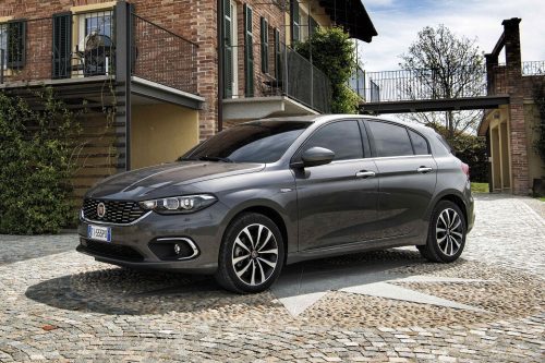 Sportovní FIAT Tipo Sportovní deflektor větru sada přední+zadní na okno, 4 ks 5 2016