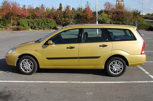 Sportovní FORD Focus Sportovní deflektor větru sada přední+zadní na okno, 4 ks 5 1998-2004