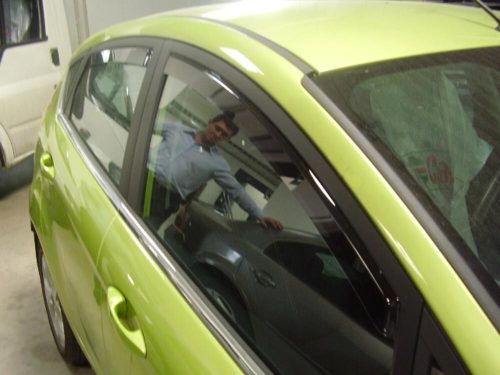 Sportovní FORD Fiesta Sportovní deflektor větru sada přední+zadní na okno, 4 ks 5 2008-2017