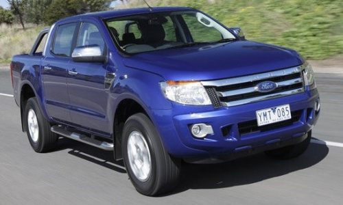 Sportovní FORD Ranger Sportovní deflektor větru sada přední+zadní na okno, 4 ks 4 2012-2016