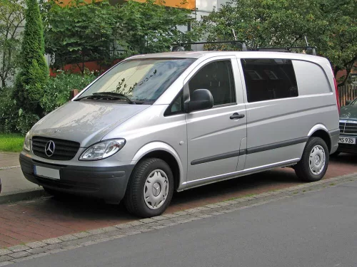 Sportovní MERCEDES Vito Sportovní deflektor větru pár přední na okno, 2 ks 2 2003-2014