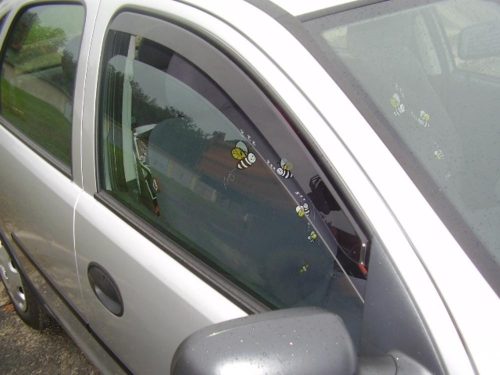 Sporty 2 vícekusový deflektor větru Opel Corsa C 5 ajtós 2001- (F1728)