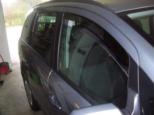 Sporty OPEL Zafira B Sporty deflektor větru sada přední+zadní na okno, 4 ks 5 2005-2014