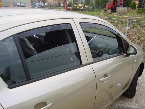 Sporty OPEL Corsa D Sporty deflektor větru sada přední+zadní na okno, 4 ks 5 2006-2014