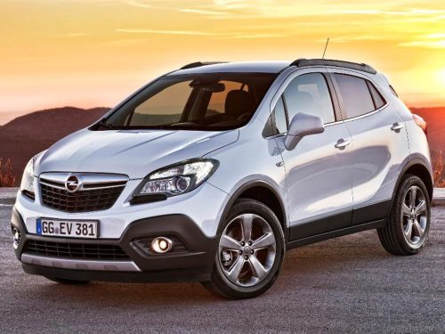 Sporty vícekusový deflektor větru Opel Mokka 5 ajtós 2012- (F1752)