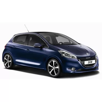   Sporty vícekusový deflektor větru Peugeot 208 5 ajtós 2013- (F1824)