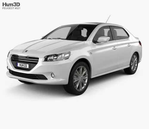 Sporty 2 vícekusový Deflektor větru PEUGEOT 301, 4-dverový, 2013-