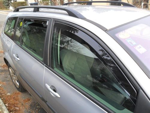 Sporty RENAULT Megane Sporty deflektor větru sada přední+zadní na okno, 4 ks 5 2003-2009