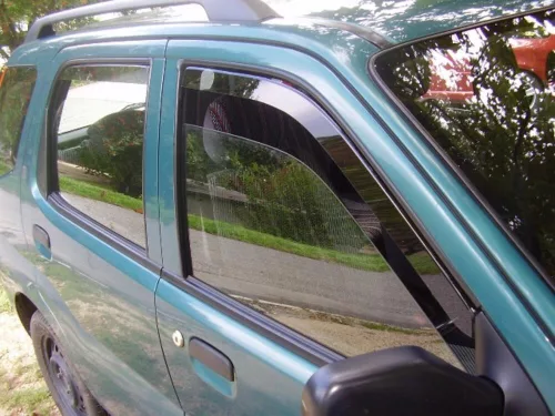 Sporty Suzuki Ignis Sporty deflektor větru sada přední+zadní na okno, 4 ks 5 2001-2008
