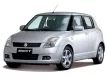Sporty vícekusový deflektor větru Suzuki Swift 5 dveřový 2005- (F2022)