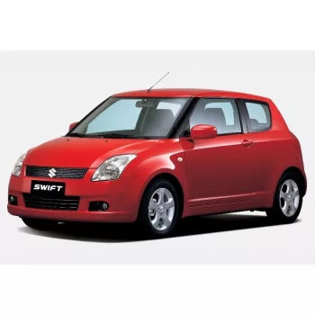   Sporty vícekusový deflektor větru Suzuki Swift 3 ajtós 2005- (F2024)
