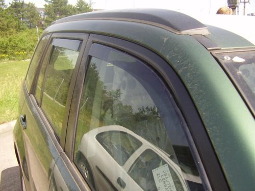 Suzuki Grand Vitara Deflektor větru légterelő szett první + zadní okno 4 ks 2005-2015