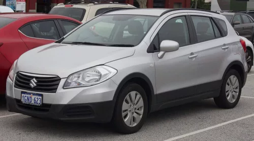 Sportovní Suzuki SX4 S-Cross Sportovní deflektor větru pár přední na okno, 2 ks 5 2013-