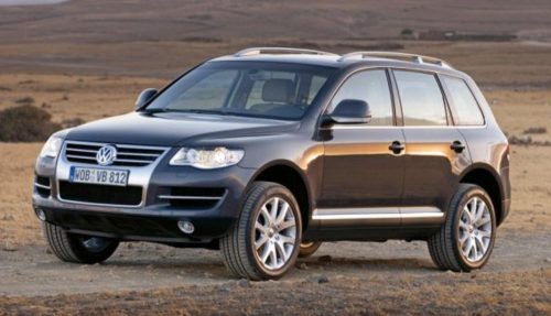 Sporty vícekusový deflektor větru Volkswagen Touareg 5 ajtós 2003- (F2135)